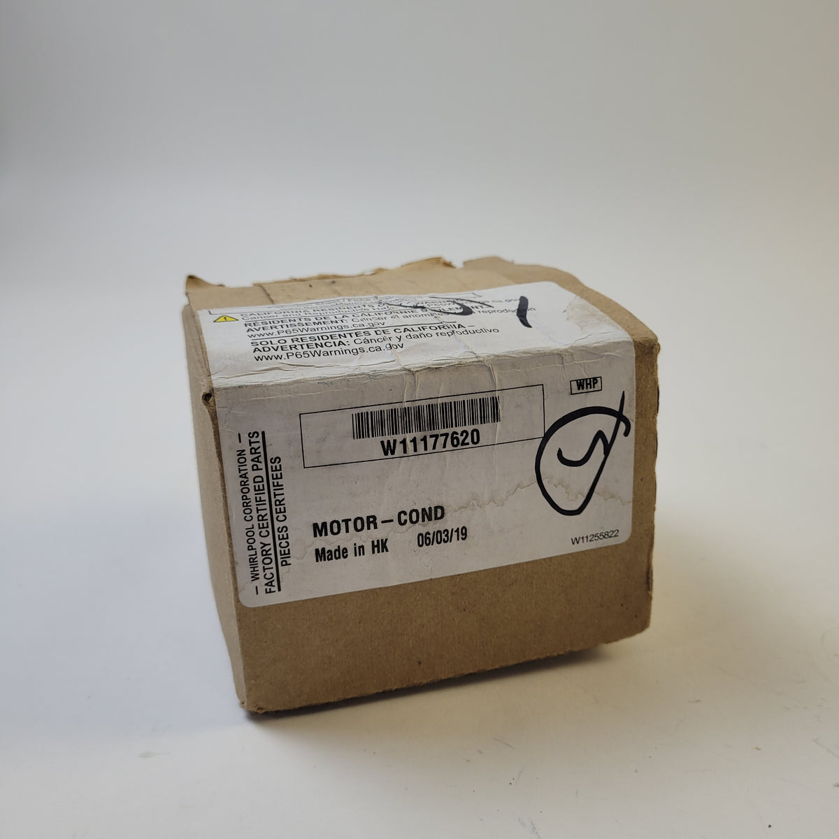 Whirlpool Refrigerator & Freezer Motors W11563806