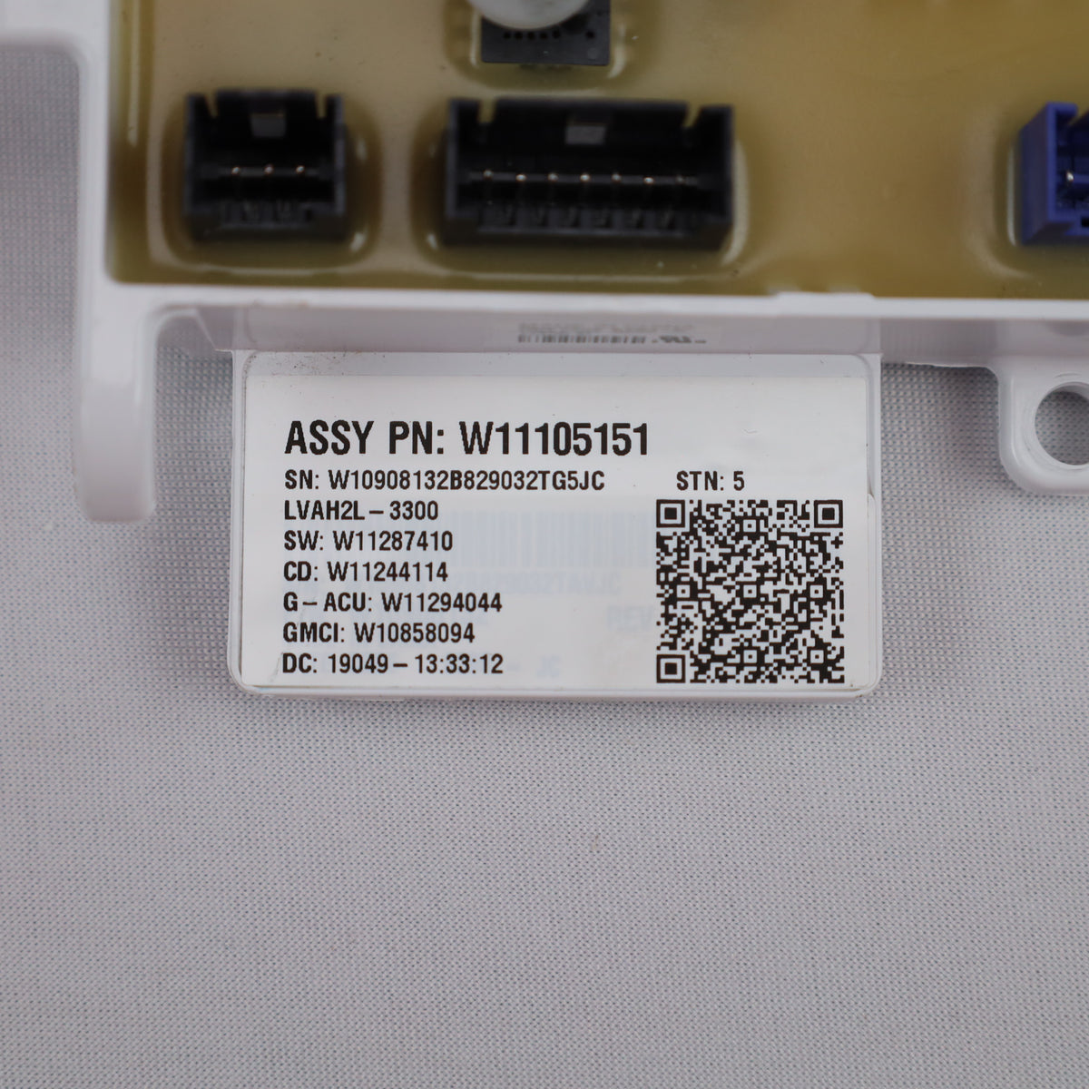 Whirlpool Washer Control Boards W11417461