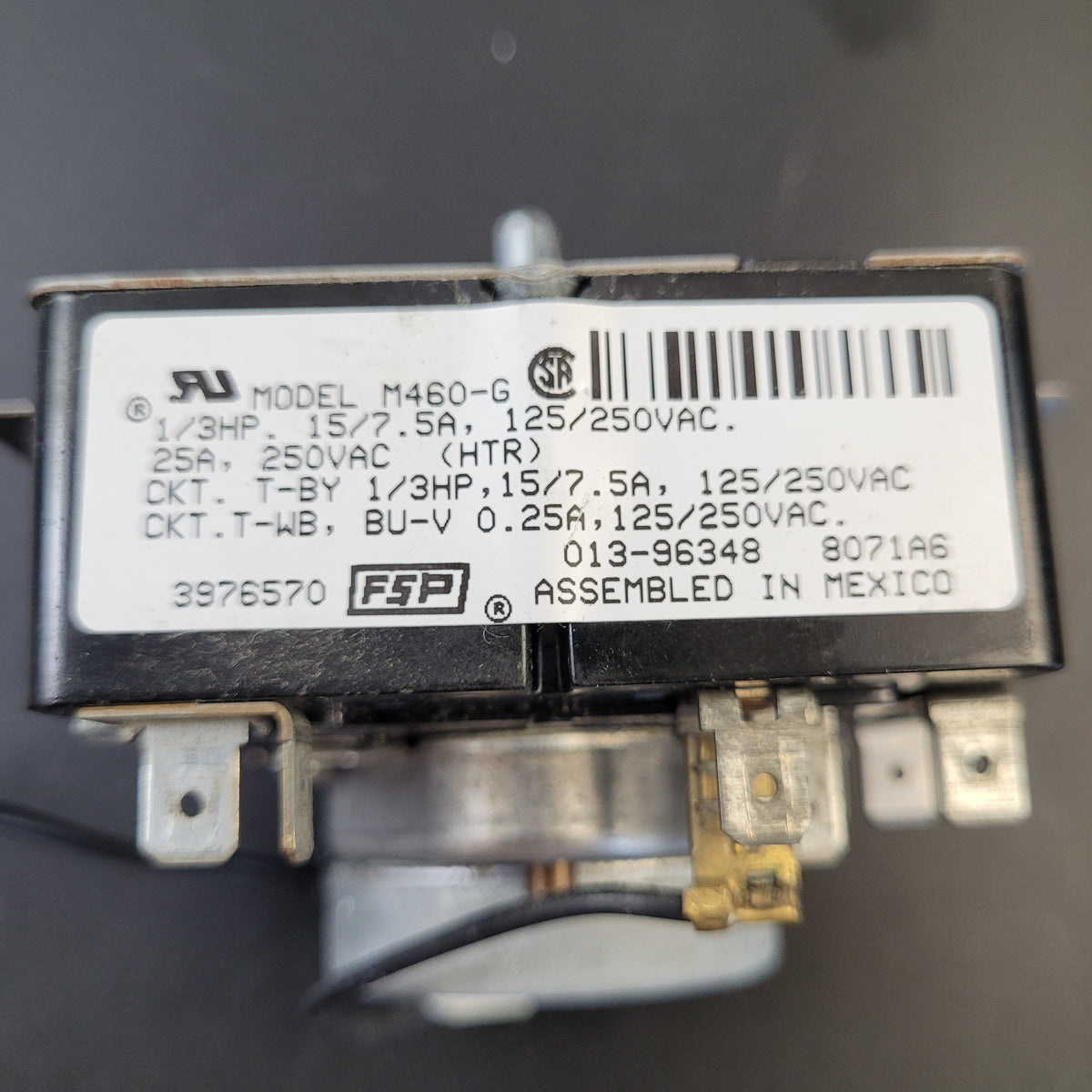 Whirlpool Dryer Timers 3976570