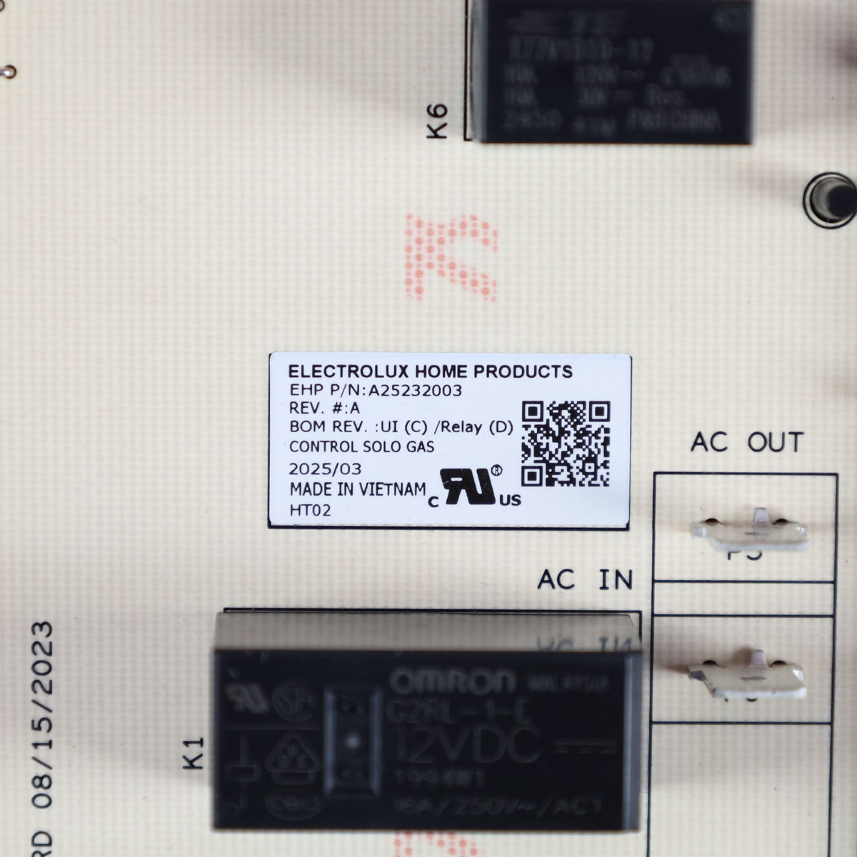 Electrolux Range Control Boards 5304538422