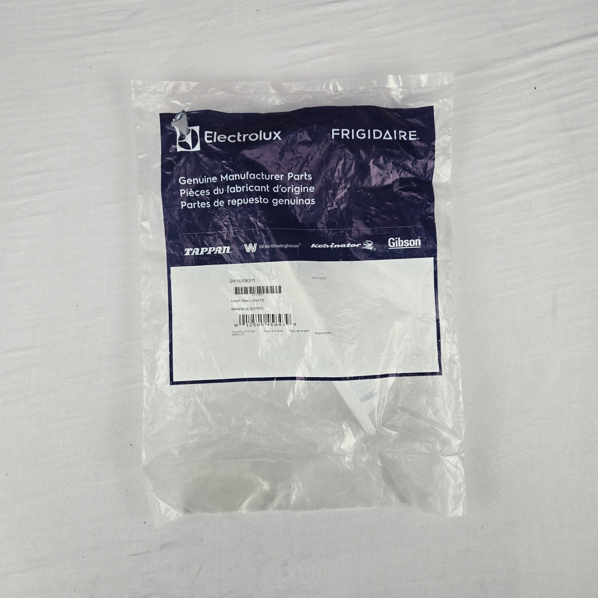 Electrolux Refrigerator & Freezer Drain Pans / Drip Pans / Trays 241649007