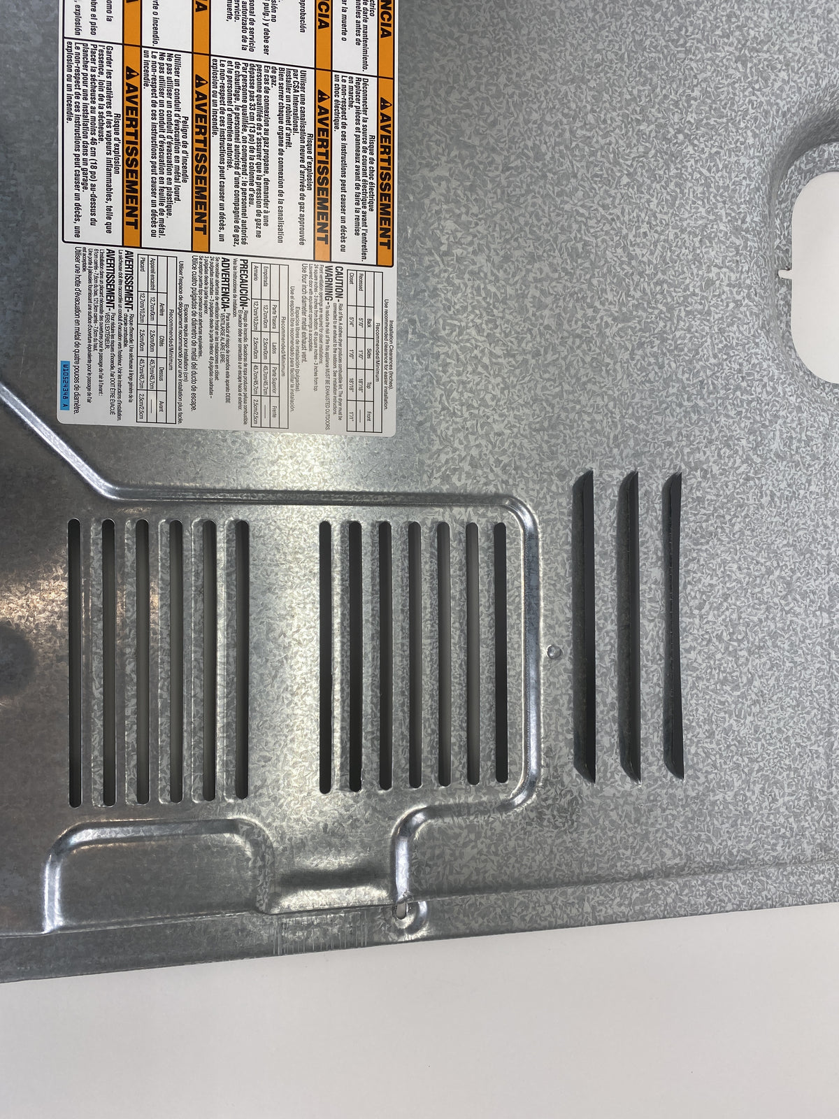 Whirlpool Dryer Rear Panels 280043