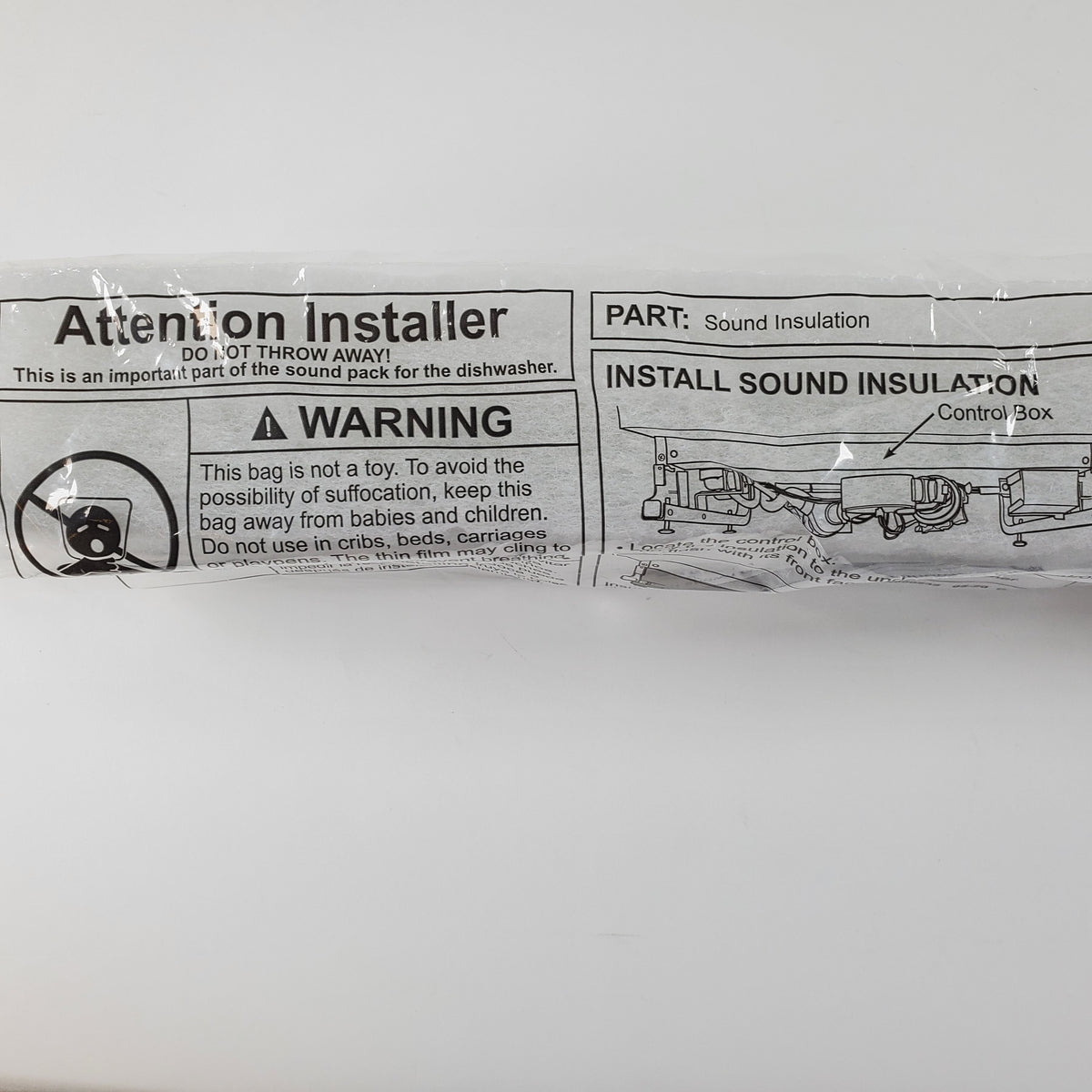 GE Dishwasher Insulation WD30X28098