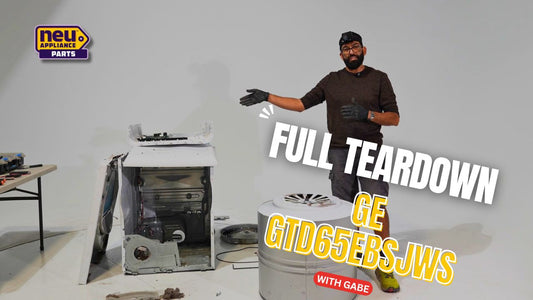 Complete Teardown Guide: GE GTD65EBSJWS (and most GE/Hotpoint 27" electric dryers)