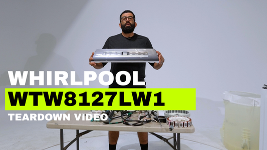 Whirlpool WTW8127LW1 | Teardown Course
