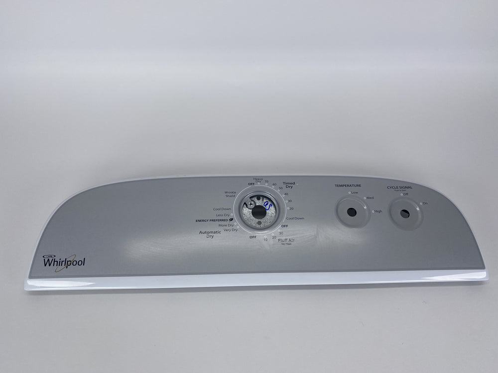 Whirlpool Dryer Backsplashes / Consoles / Control Panels W10860906