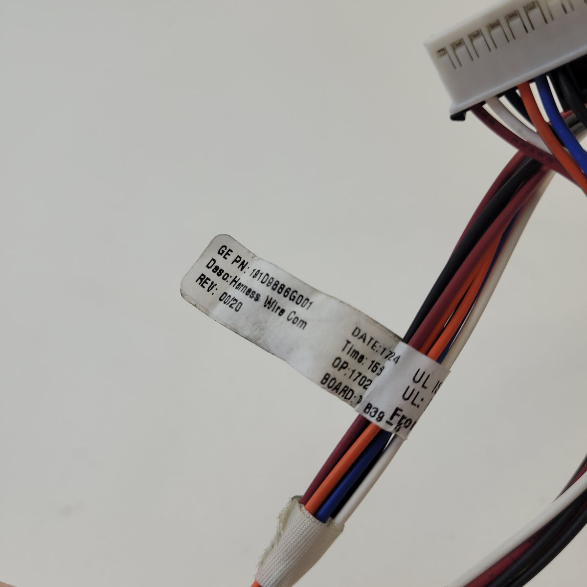 GE Wall Oven Wiring Harnesses WB18X33365
