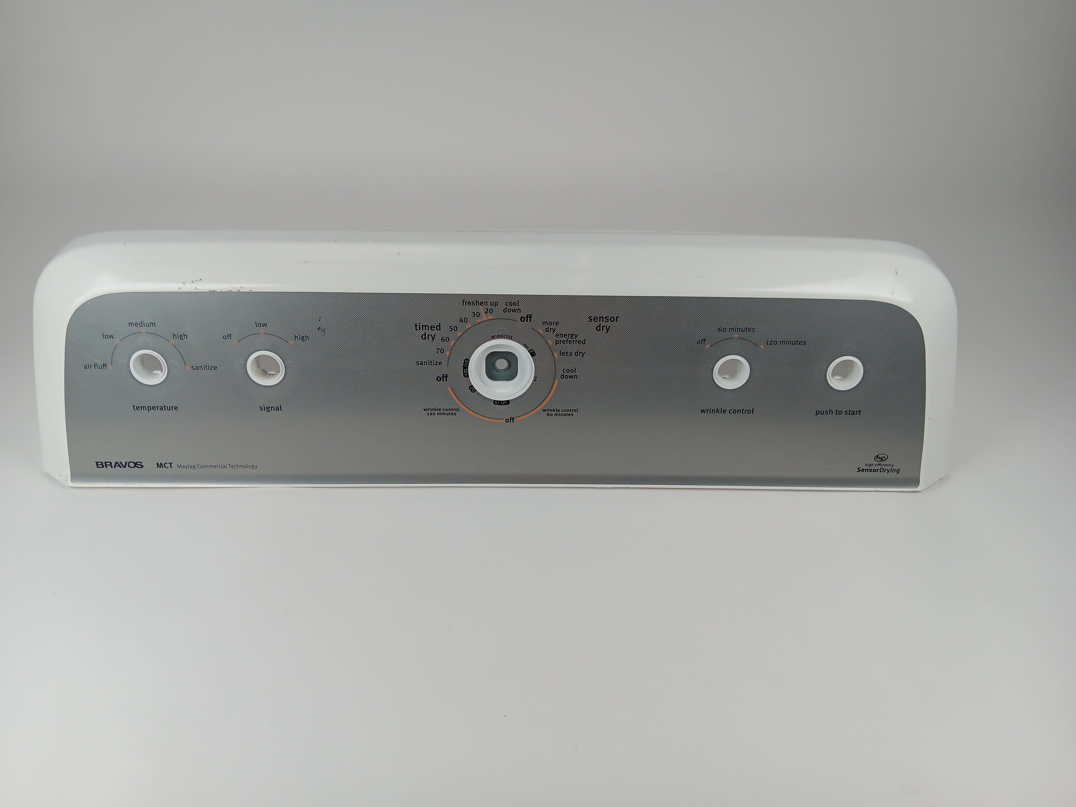 Whirlpool Dryer Backsplashes / Consoles / Control Panels WPW10557259