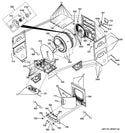 Door assembly Dryer Doors WE10M150 GE (OEM) Dryer GE