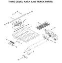 W11441109 | Dishrack track | Kitchenaid | Dishwasher | Tracks Dishwasher Kitchenaid   