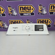 Whirlpool Washer Backsplashes / Consoles / Control Panels W11674118 Replaces W11674118