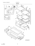 Deli drawer cover Refrigerator & Freezer Covers 5304508026 Frigidaire (OEM) Refrigerator & Freezer Frigidaire