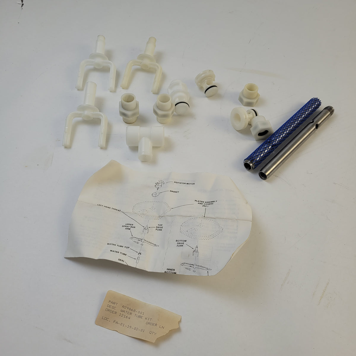 -- N/A Dishwasher Water Tubes A29868001