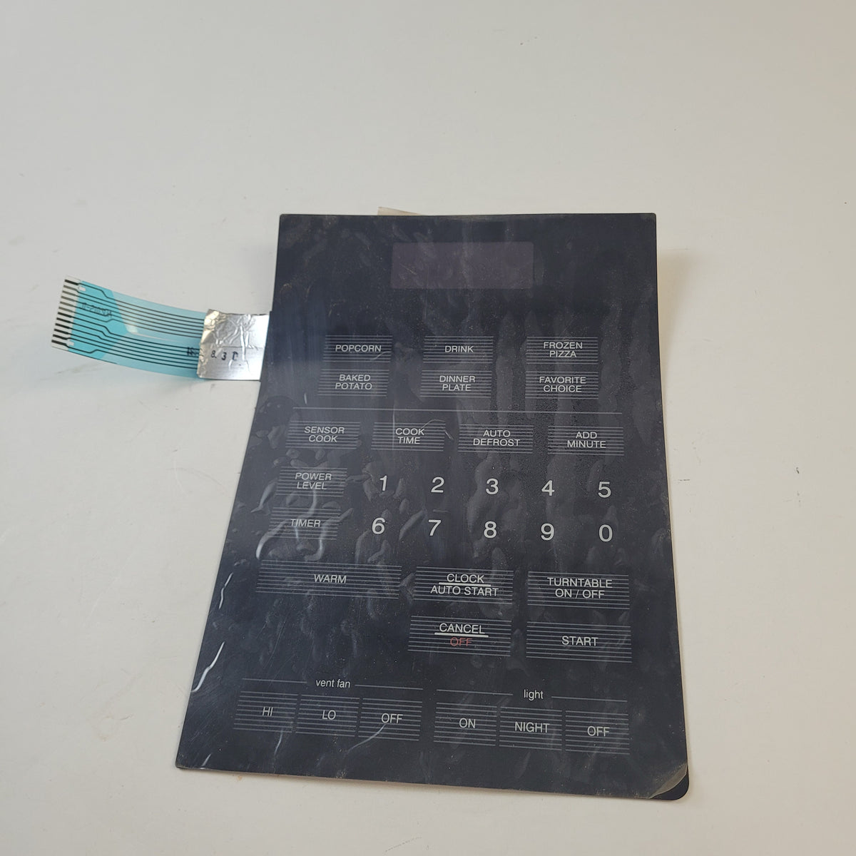 Whirlpool Microwave Control Panels 56001262