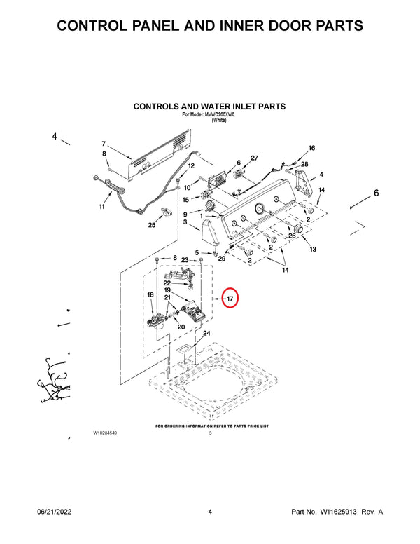 WPW10432353 | Water inlet valve | Whirlpool | Washer | Water Inlet Valves Washer Whirlpool   