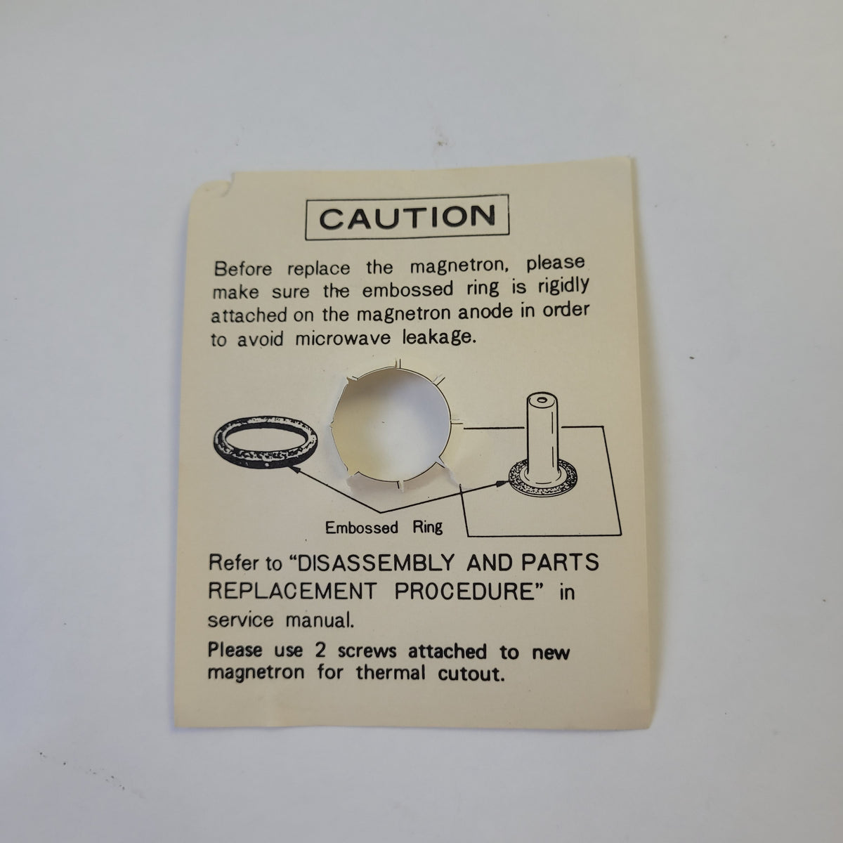 -- N/A 2M181-M1 Microwave Magnetrons
