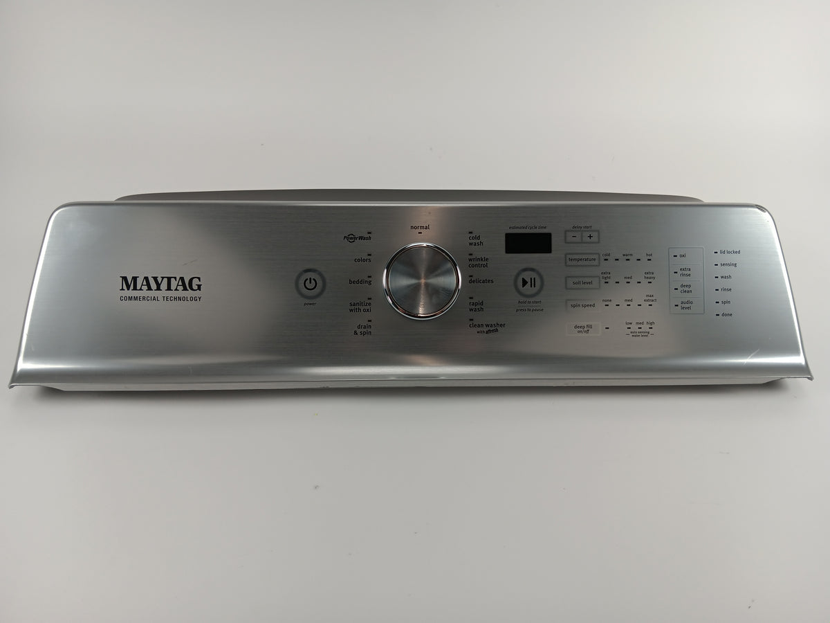 Maytag Washer Backsplashes / Consoles / Control Panels W11162441