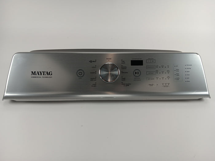 Maytag W11162441 Washer Backsplashes / Consoles / Control Panels Replaces W11109974