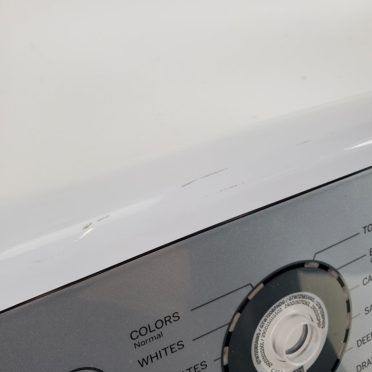 GE Washer Backsplashes / Consoles / Control Panels WH22X28942