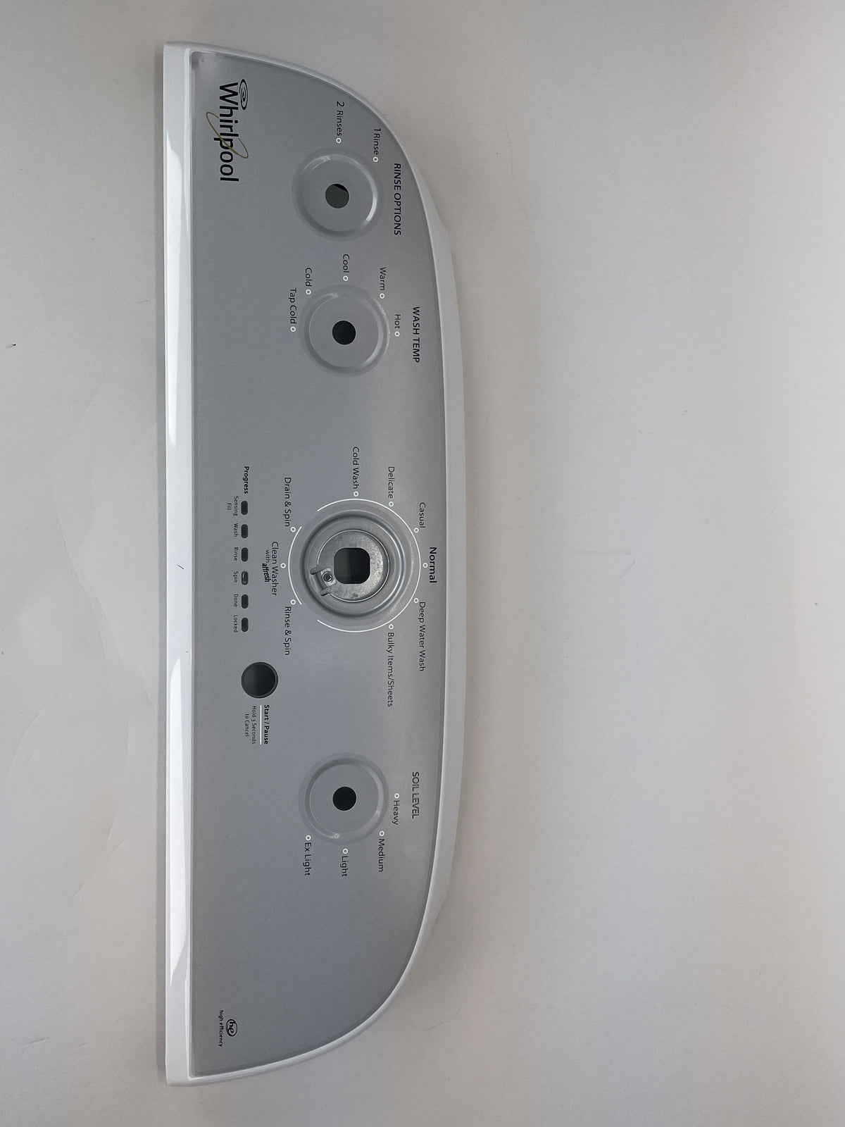 Whirlpool Washer Backsplashes / Consoles / Control Panels W10861527