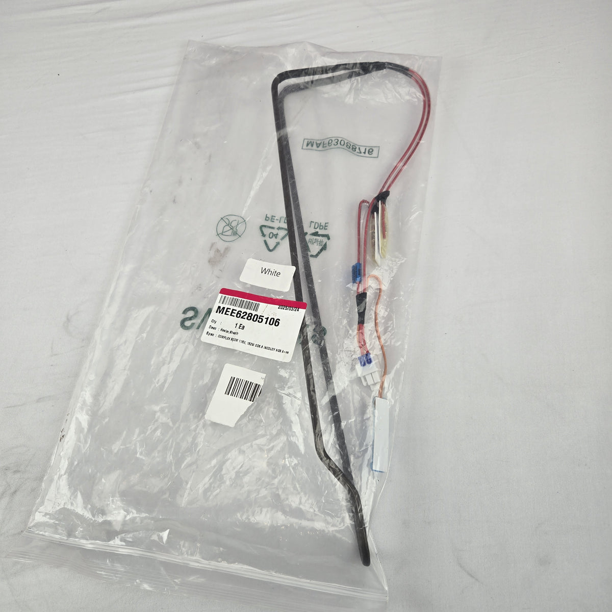 LG Refrigerator & Freezer Defrost Heaters MEE62805106