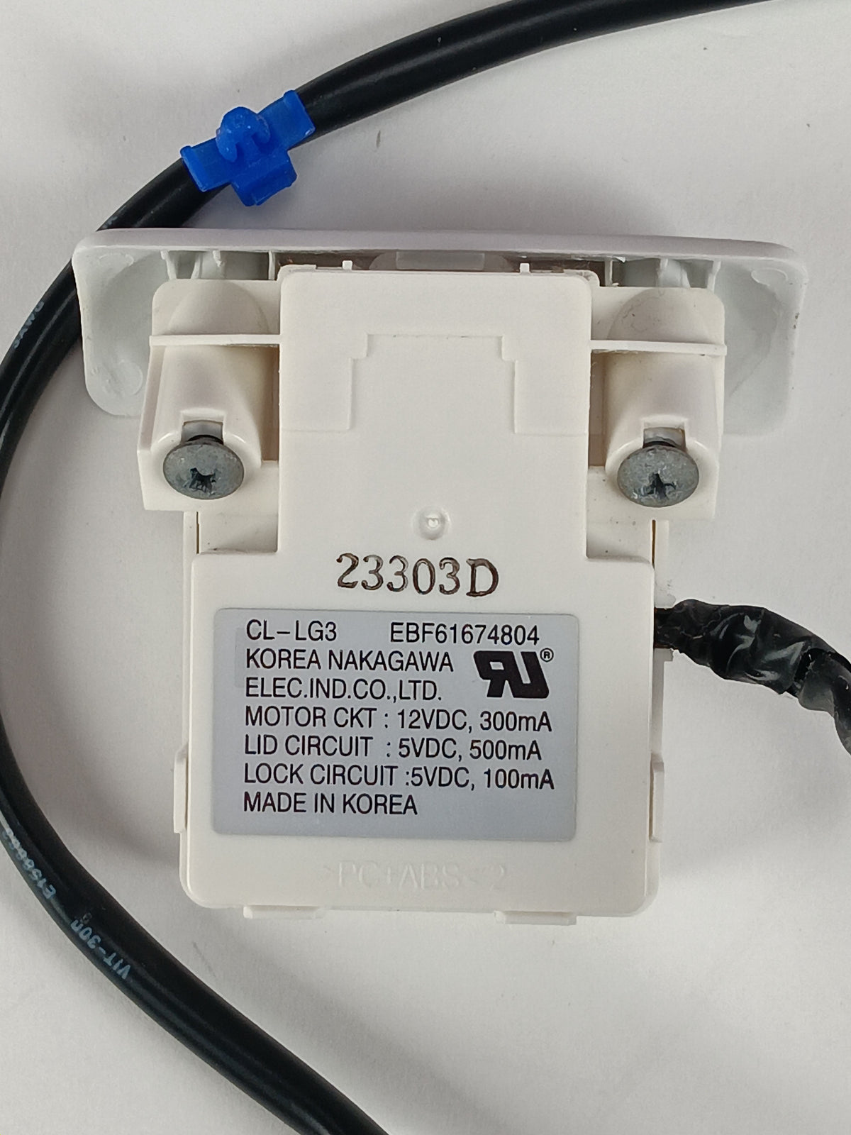 LG Washer Lid Locks EBF61674804