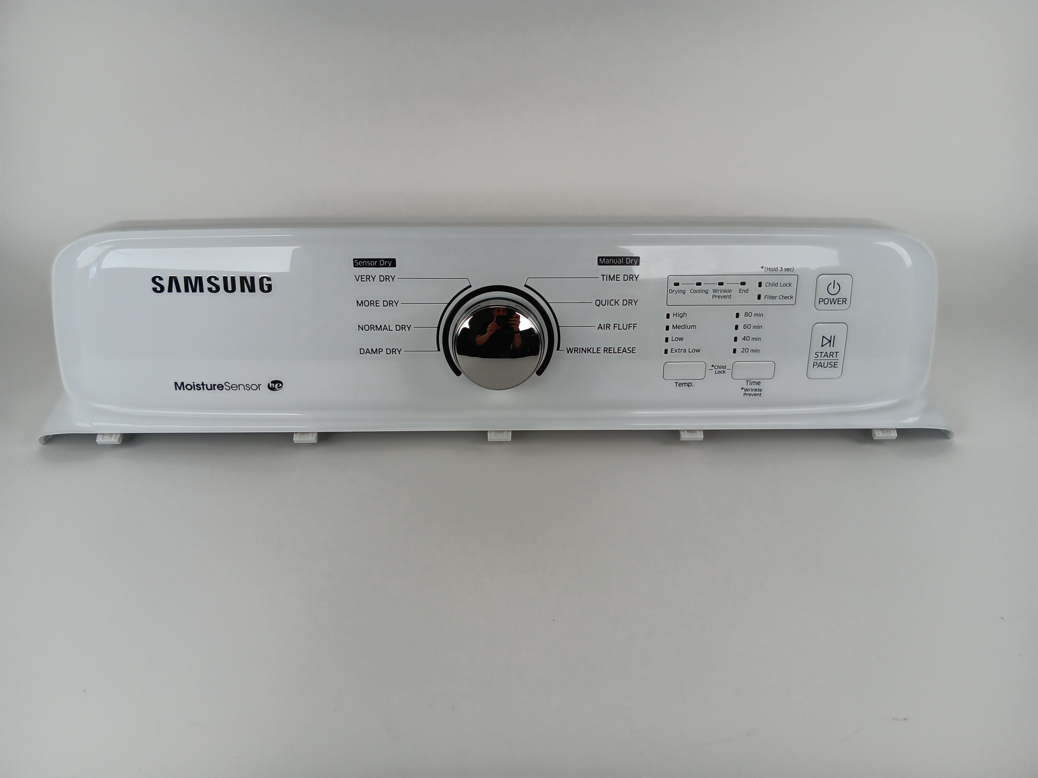 Samsung DC97-18718FA Dryer Backsplashes / Consoles / Control Panels