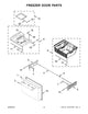 Whirlpool Refrigerator & Freezer Doors W11129486
