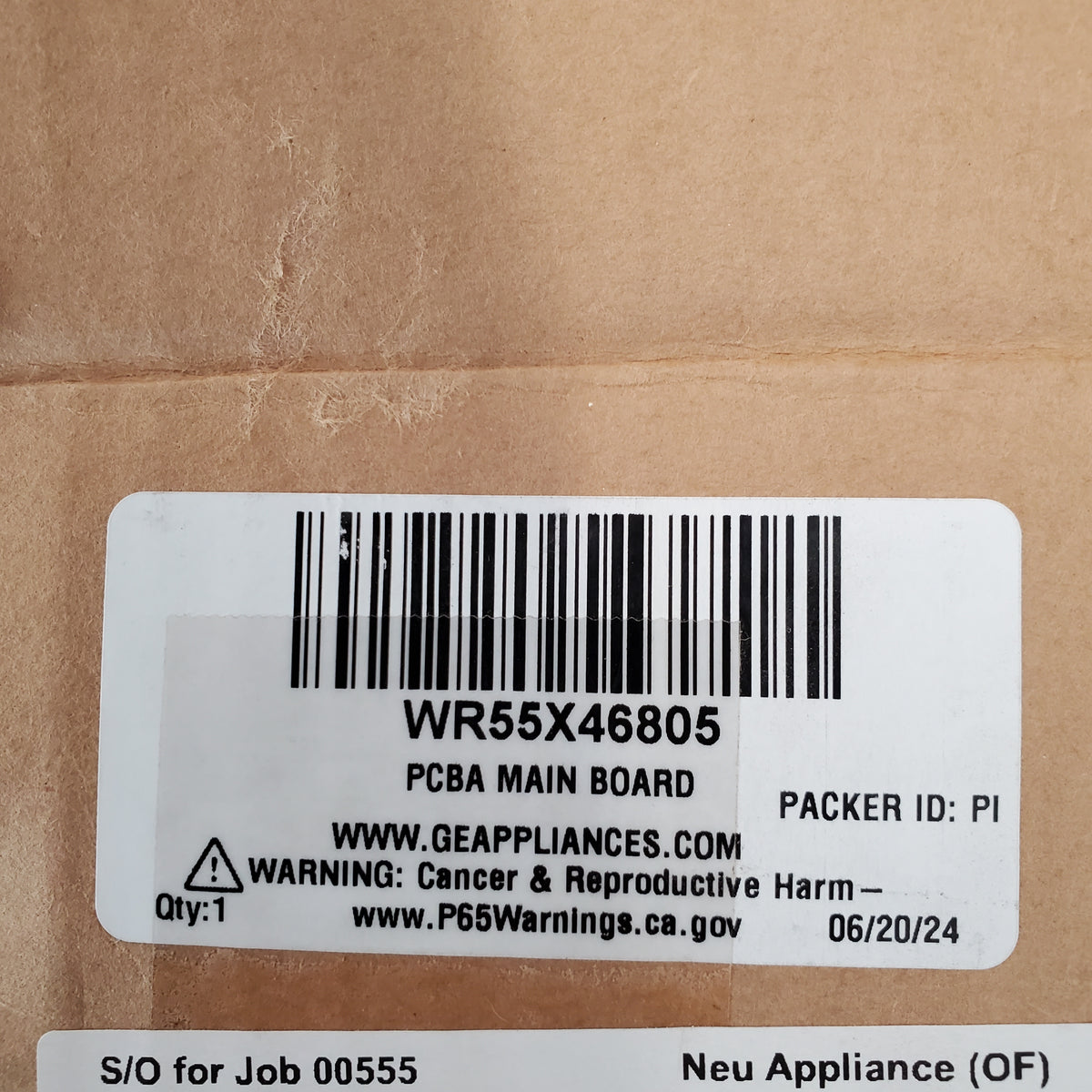 GE Refrigerator & Freezer Cover Panels WR55X46805