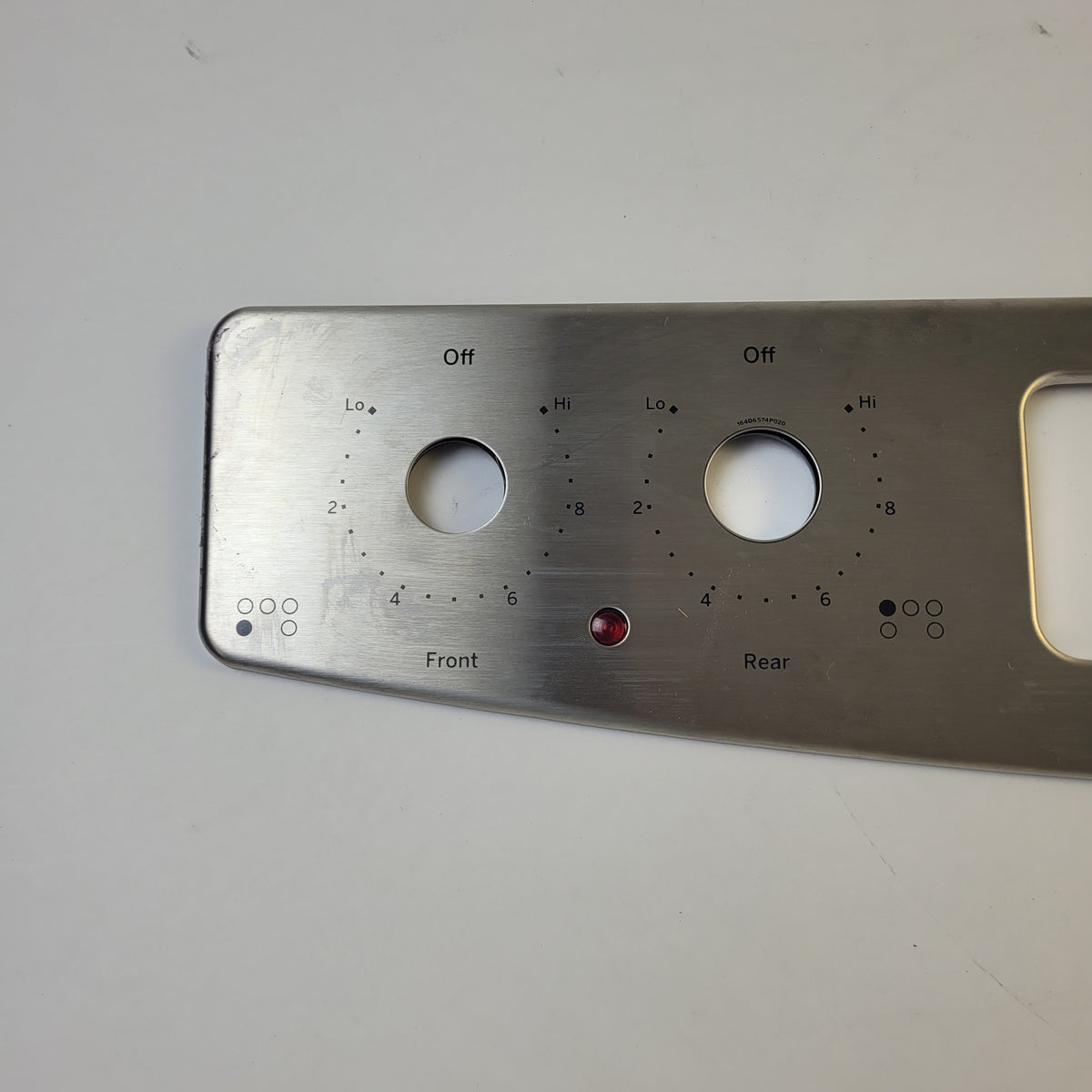 GE Range Control Panel WB27X20076