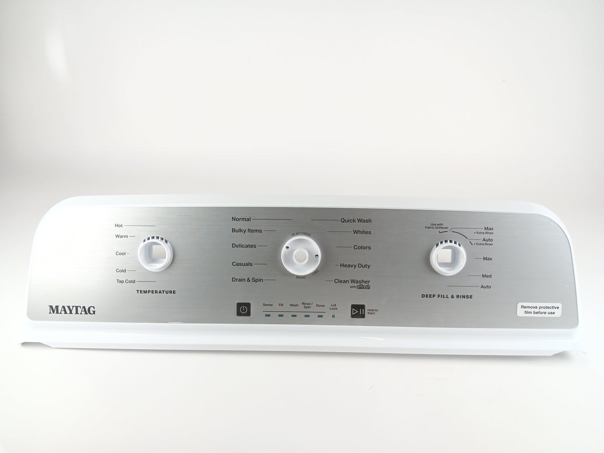 Whirlpool Washer Backsplashes / Consoles / Control Panels W11755512