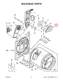 Blower housing Dryer Blower Housings WP8577230 Whirlpool (OEM) Dryer Whirlpool