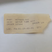 -- N/A Dishwasher Water Tubes A29868001