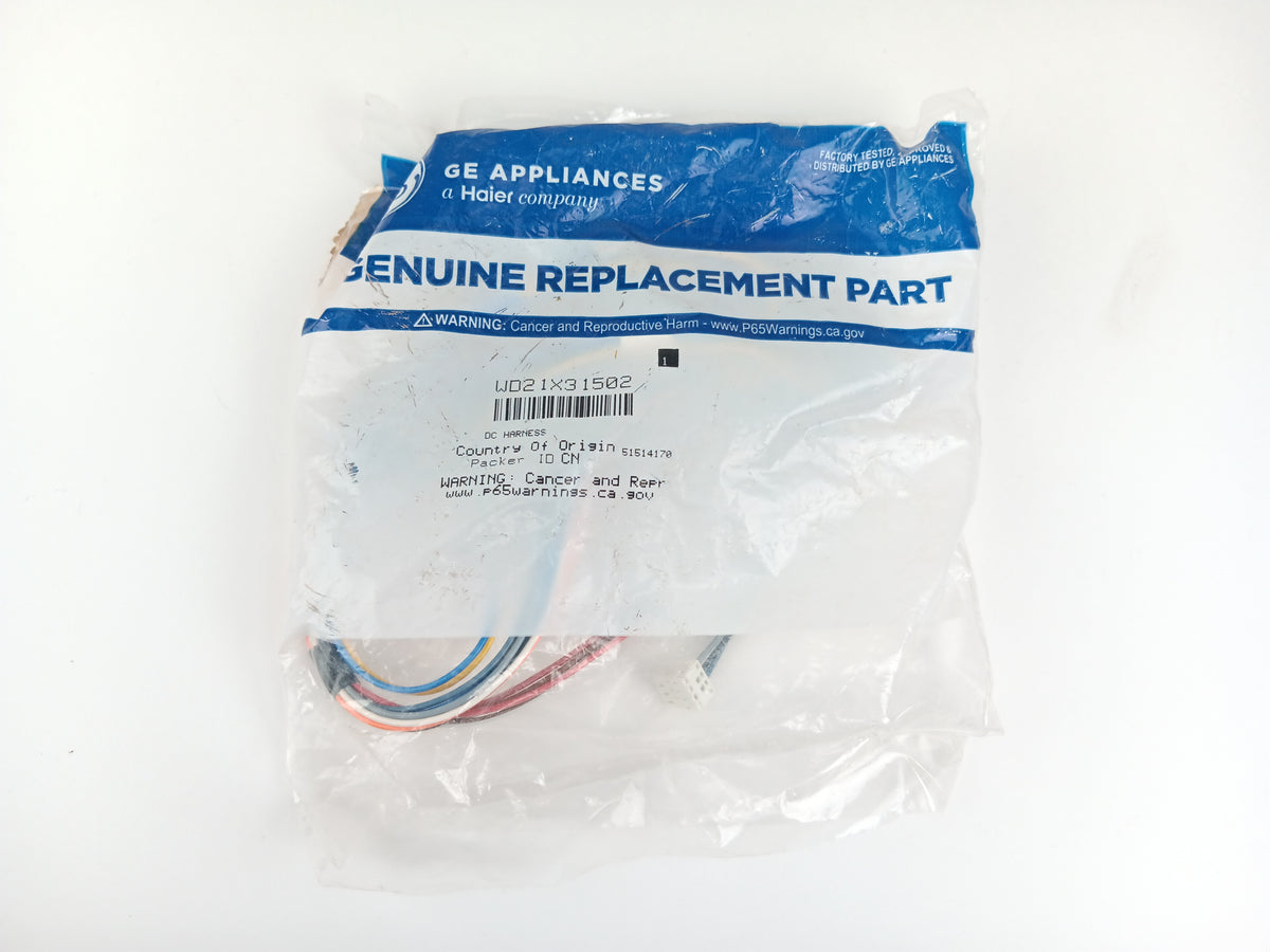 GE Dishwasher Wiring Harnesses WD21X31502