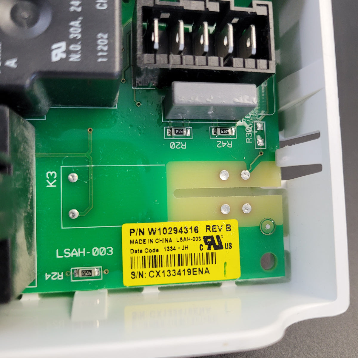 Whirlpool Dryer Control Boards W10294316