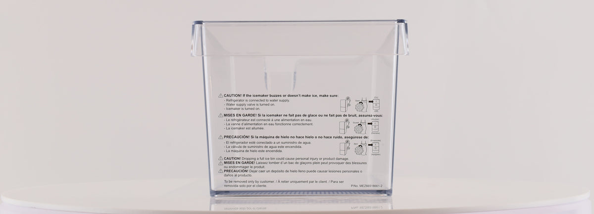 LG Refrigerator & Freezer Ice Bins / Ice Containers  AKC74069201