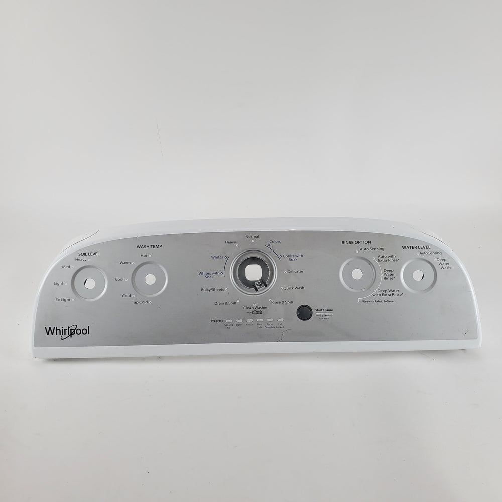Whirlpool W11223397 Washer Backsplashes / Consoles / Control Panels Replaces W11158222