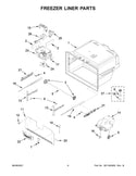 Housing Refrigerator & Freezer Misc. Parts W11434460 Whirlpool (OEM) Refrigerator & Freezer Whirlpool