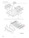 Drawer glide rh Range Drawer Glides 5304517905 Frigidaire (OEM) Range Frigidaire