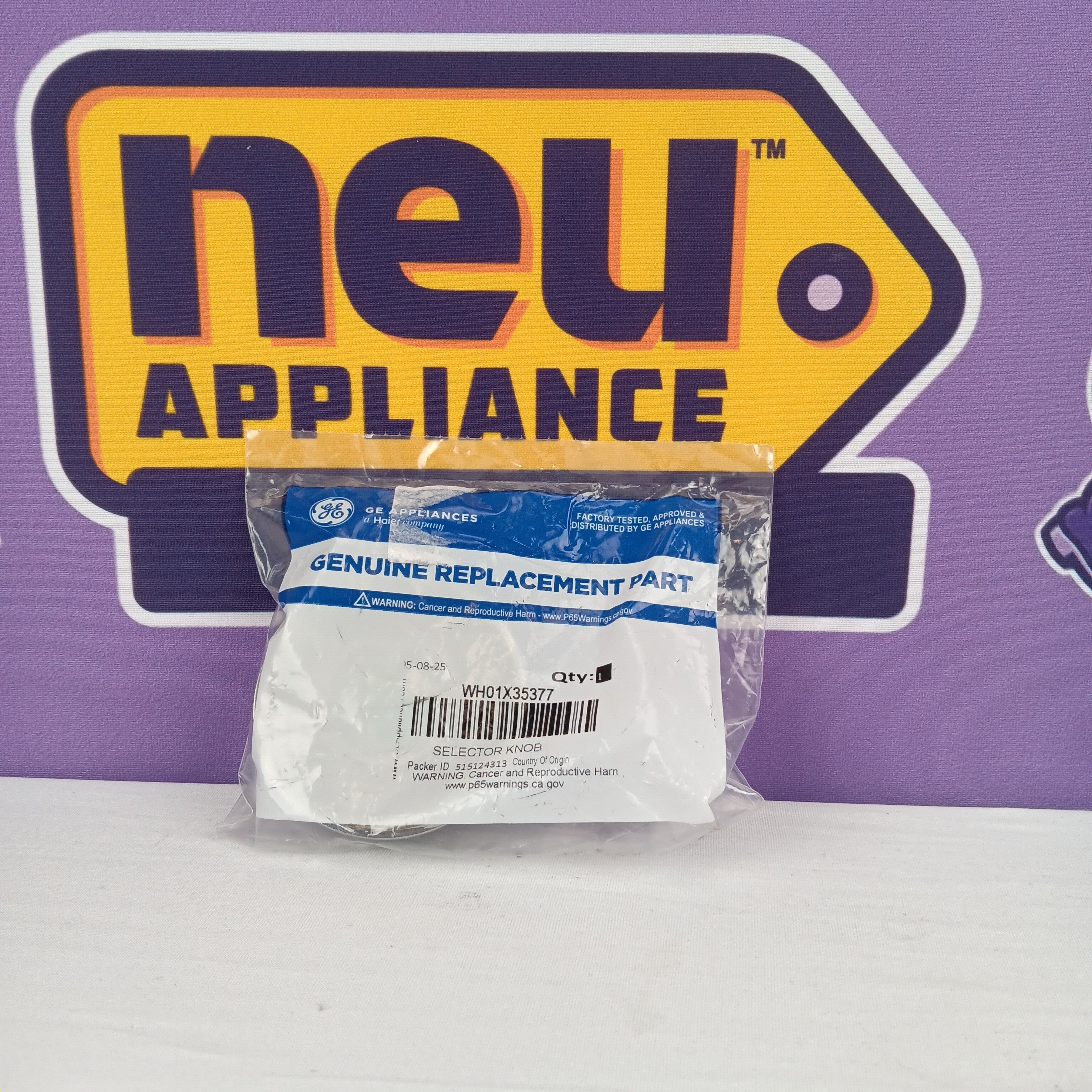 GE Washer Control Knobs WH01X35377