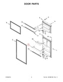 Door shelf Refrigerator & Freezer Door Bins W11230940 Whirlpool (OEM) Refrigerator & Freezer Whirlpool