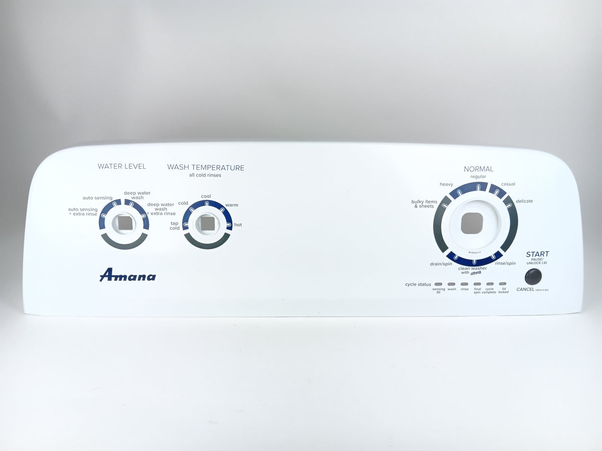 Whirlpool Washer Backsplashes / Consoles / Control Panels W11106780