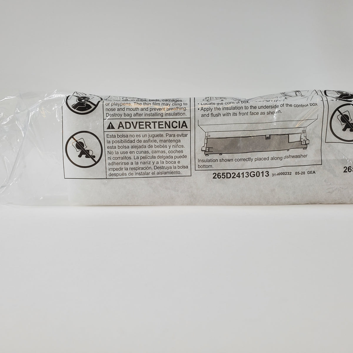 GE Dishwasher Insulation WD30X28098