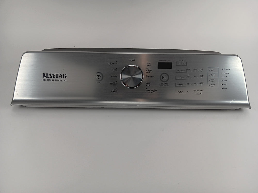 Maytag Washer Backsplashes / Consoles / Control Panels W11162441