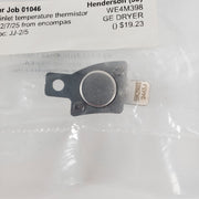 GE Dryer Thermostats WE4M398