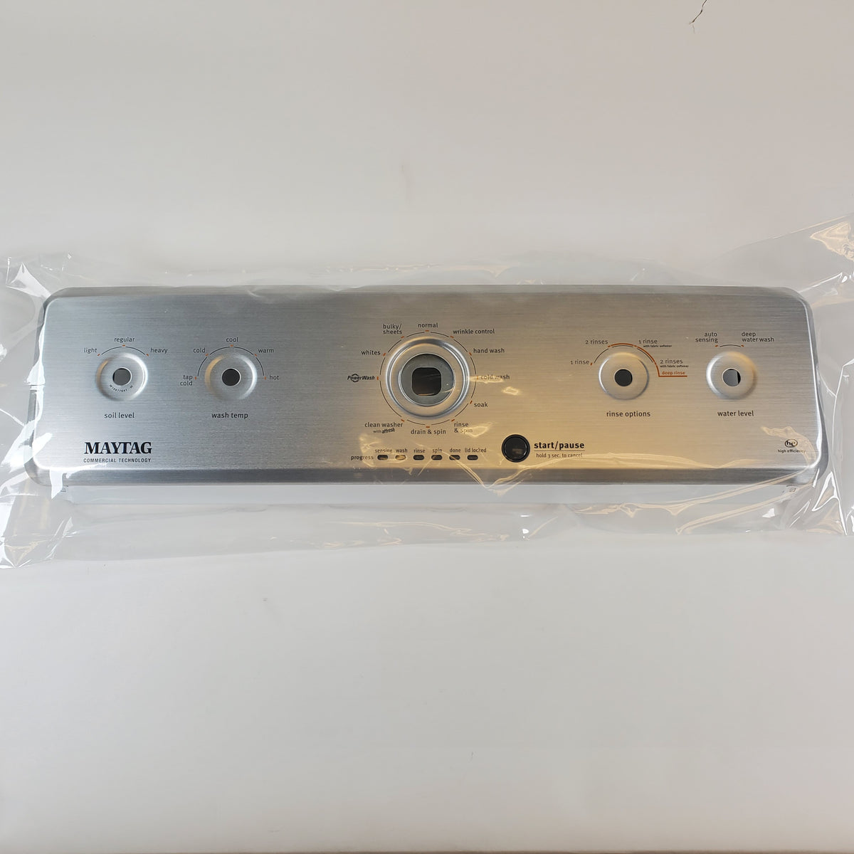 Maytag Washer Backsplashes / Consoles / Control Panels W10909736