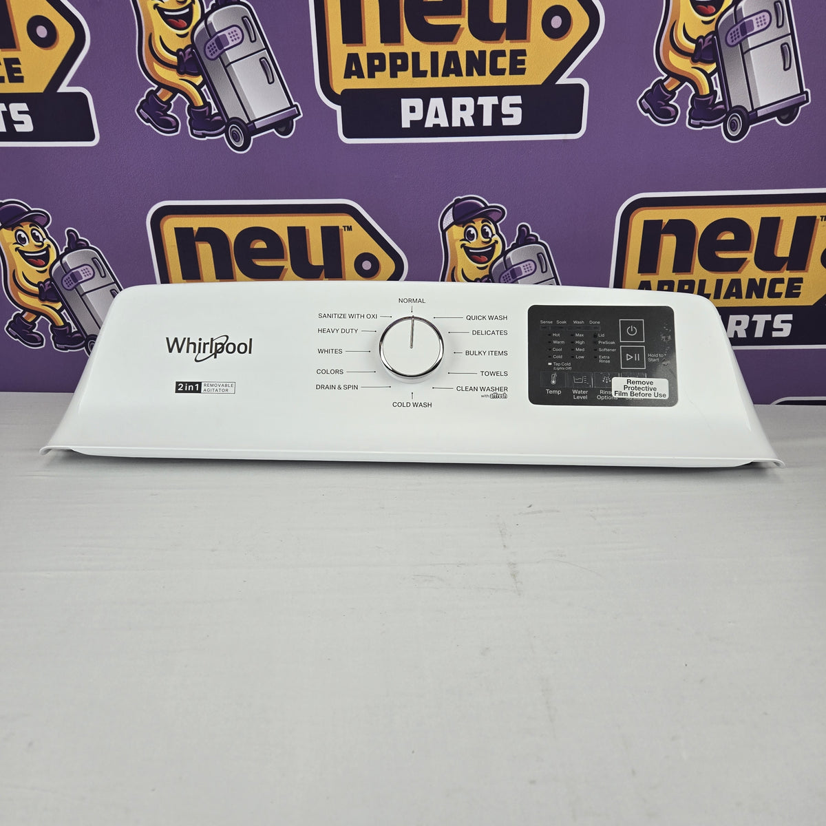 Whirlpool Washer Backsplashes / Consoles / Control Panels W11781650