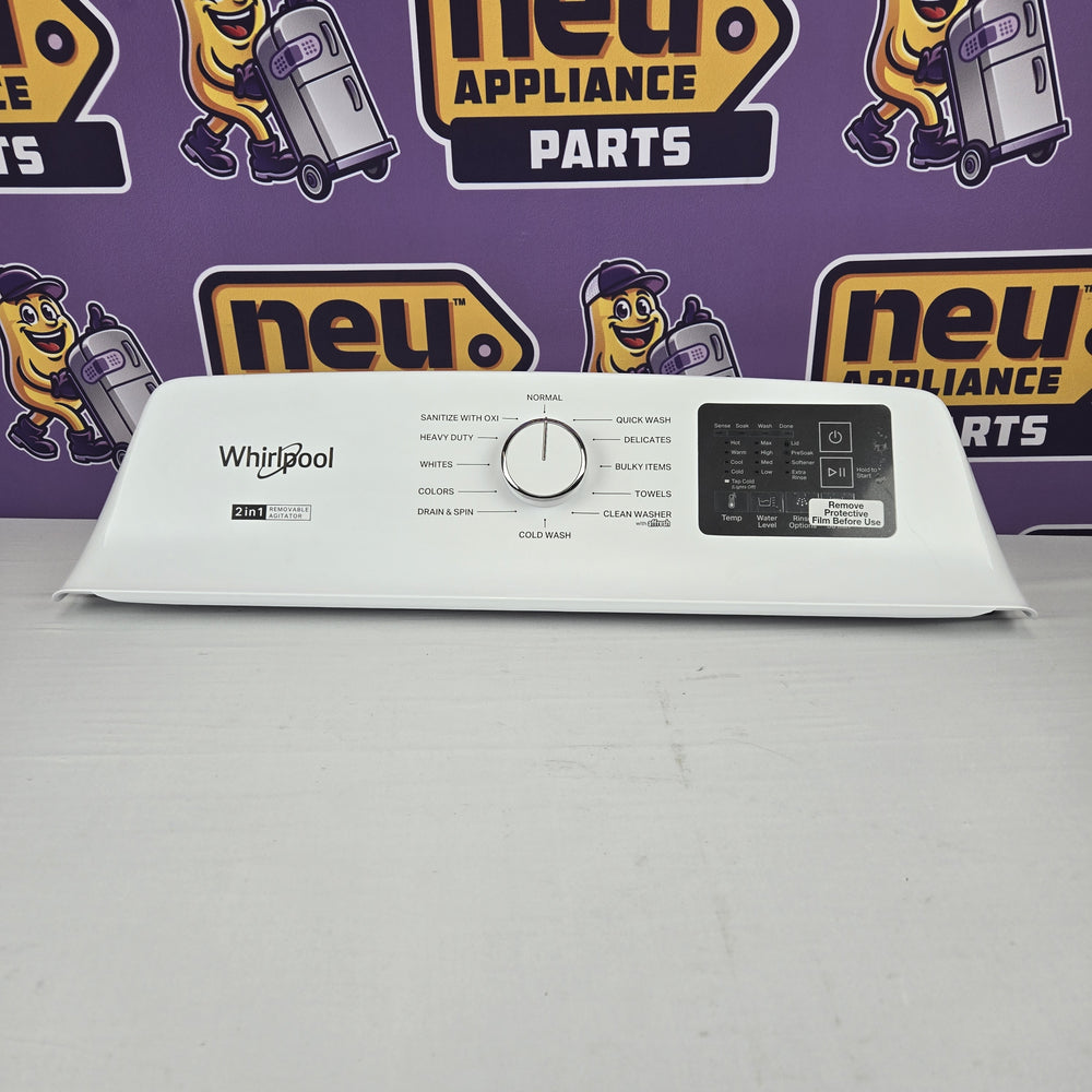 Whirlpool Washer Backsplashes / Consoles / Control Panels W11781650