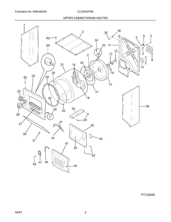 134399700 | Dryer start switch | Electrolux | Dryer | Switches Dryer Electrolux   