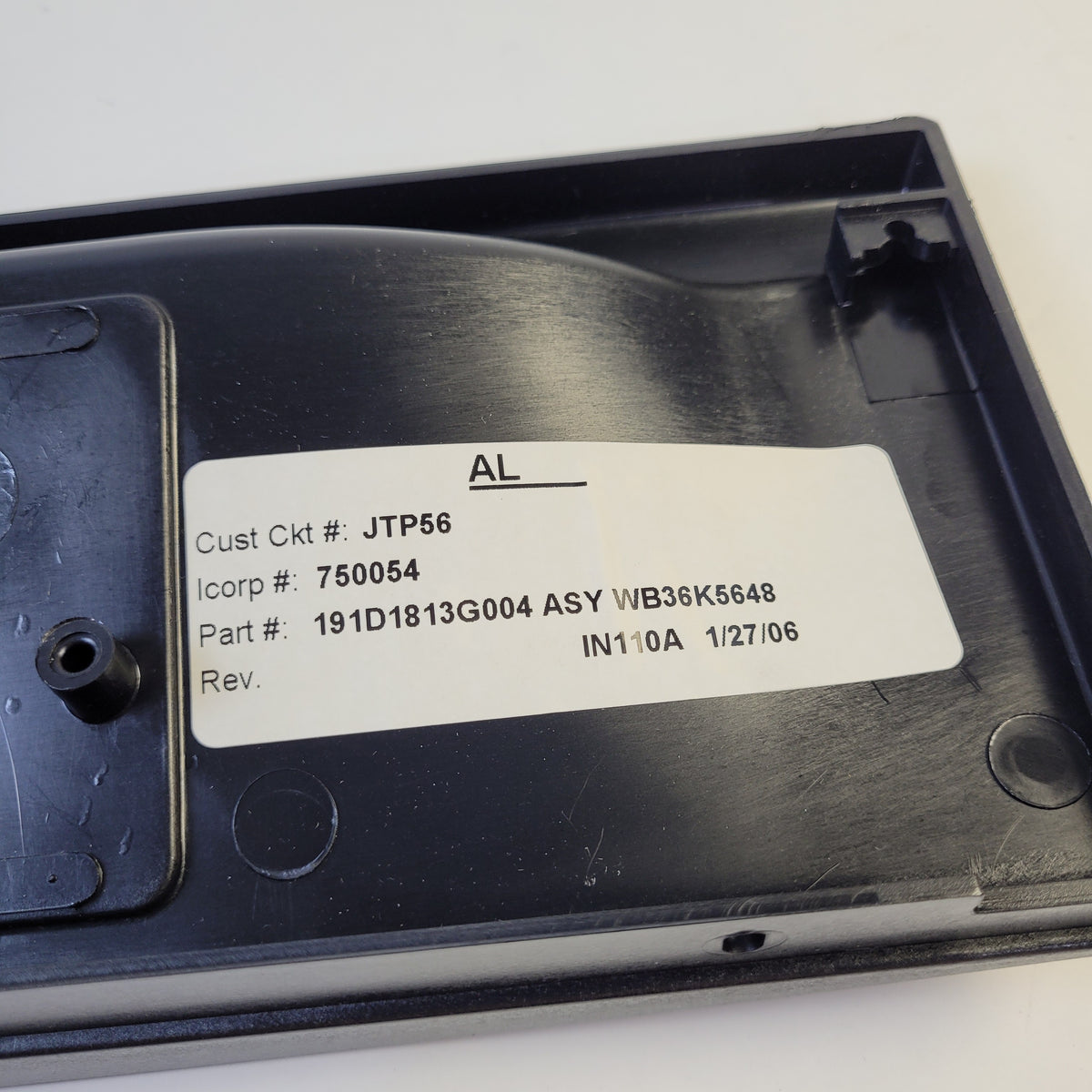 GE Range Control Panel WB36K5648